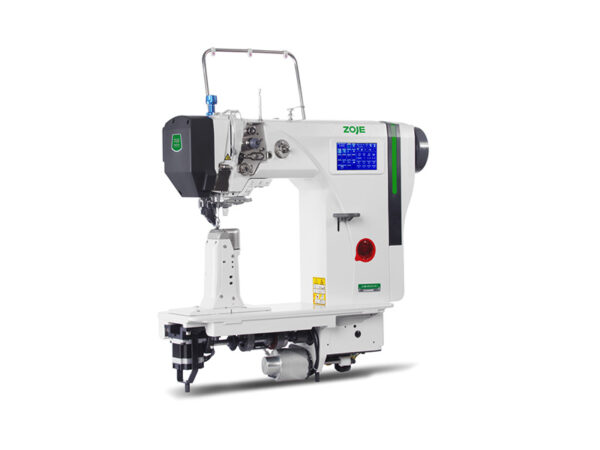 ZOJE ZJ8650 Series Single Needle Short Thread Head Stepper Computeried Post-Bed Sewing Machine